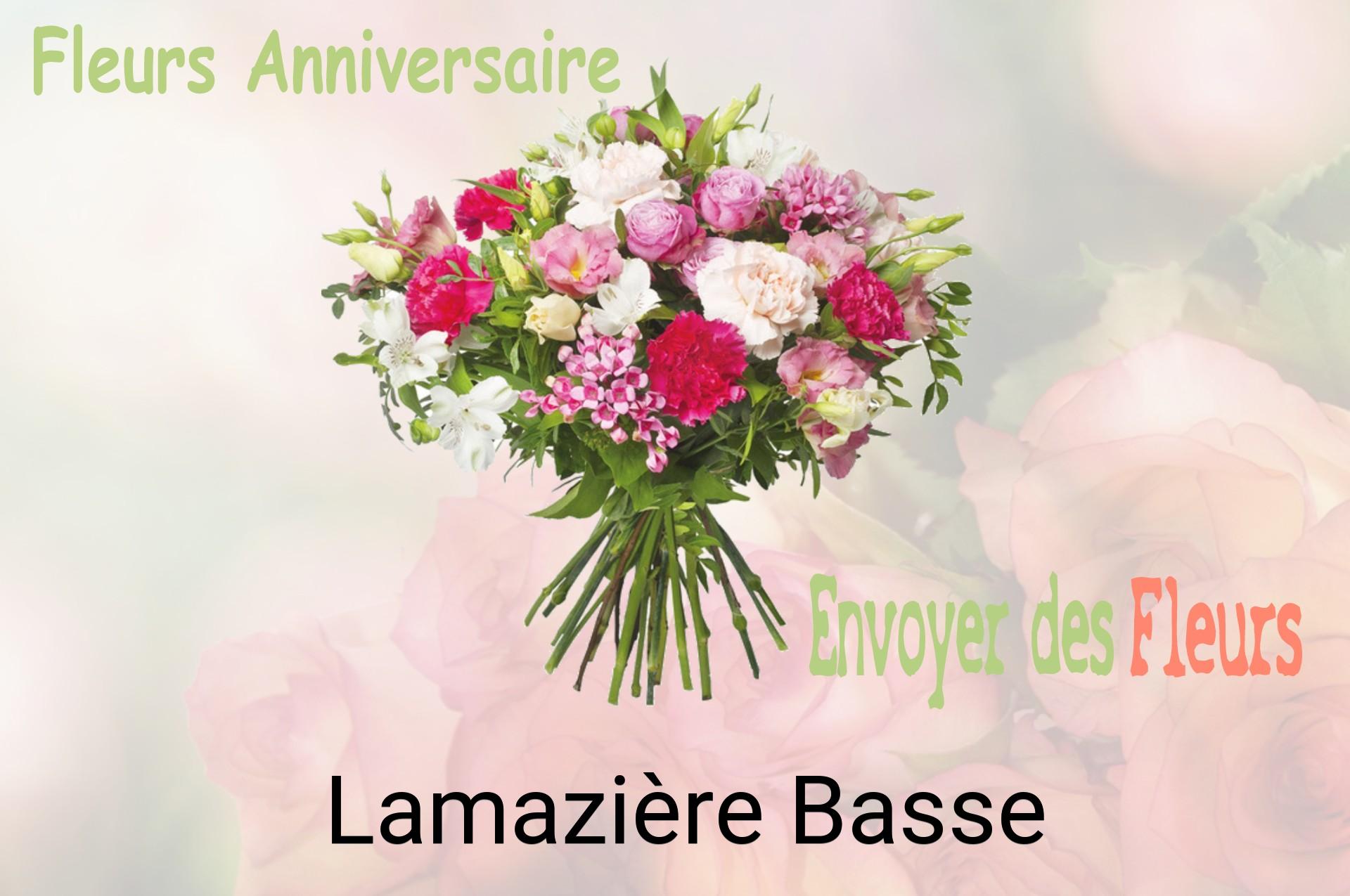 Bouquet de fleurs d’anniversaire livré à Lamazière-Basse