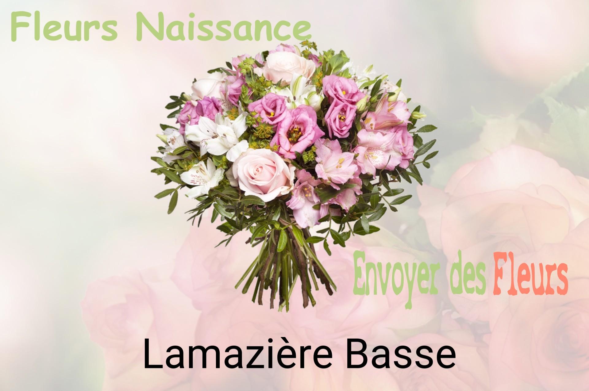 Bouquet de fleurs de naissance livré à Lamazière-Basse